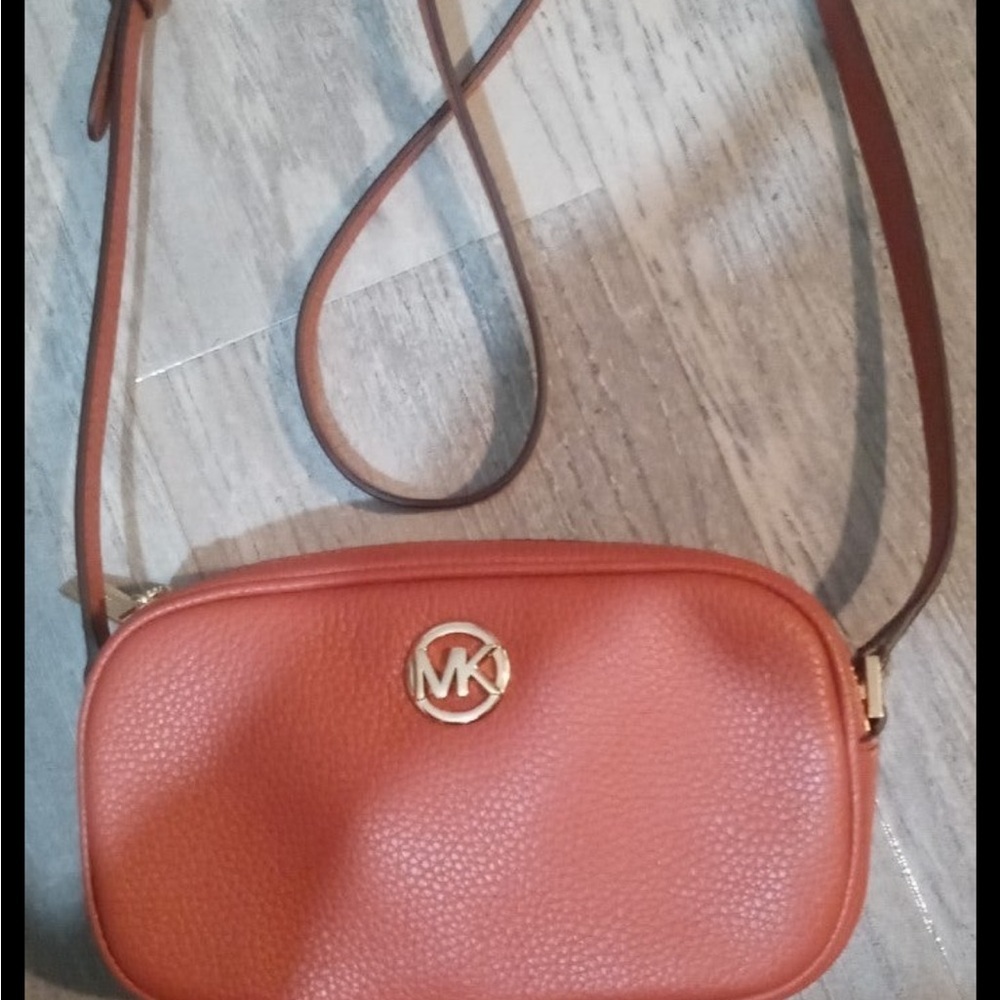 Michael Kors Tangerine Crossbody Bag